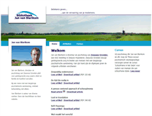 Tablet Screenshot of janvanblarikom.nl
